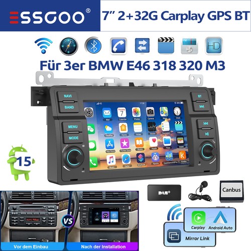 Dab autoradio für bmw e46 - dab+,