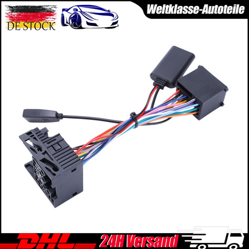 Auto radio iso adapter - adapter, kabel